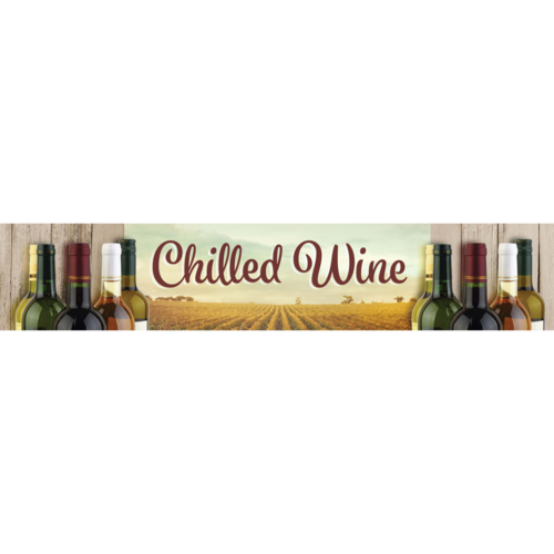 Beverage Air 409-421C-079 Vineyard Chilled Wine Sign for MMR44