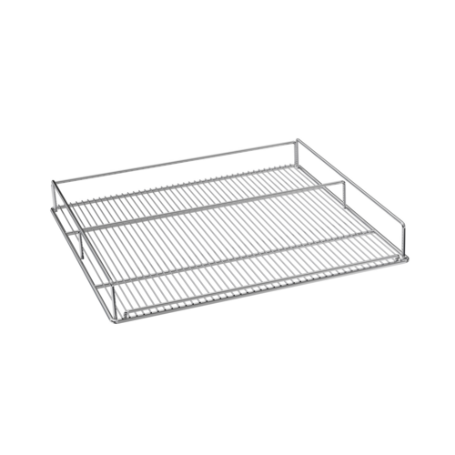 Beverage Air 412-071D-04 Flat Wine Rack Chrome for MMRMMRR72 Holds 12 Bottles 5 Shelves per Door Section