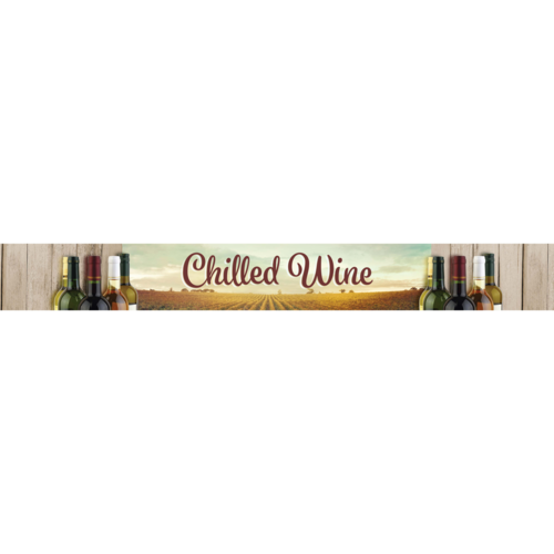 Beverage Air 409-423C-069 Vineyard Chilled Wine Sign for MMR66 MMR72