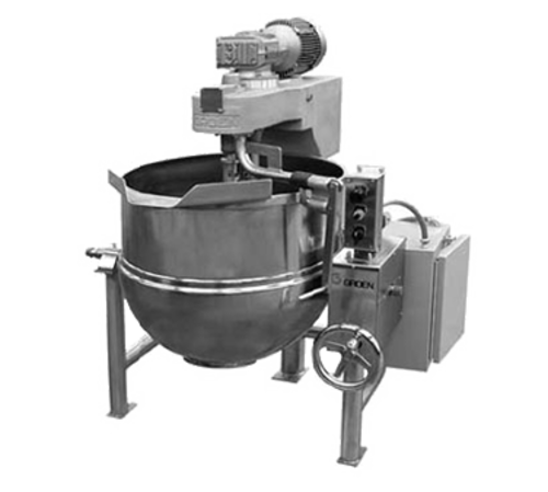 Groen DL-80 TA/3 Kettle Cooker Mixer Direct Steam 80 Gallon 2/3 Jacket Stainless Steel Tilt Type