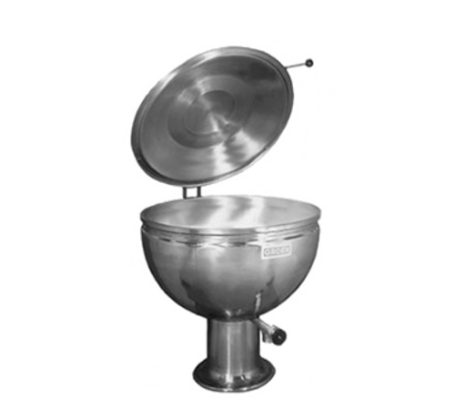 Groen GPT-40 Kettle Direct Steam 40 Gallon Full Jacket 316 Stainless Steel Interior 304 Exterior Made in USA