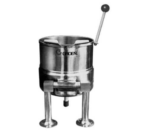 Groen TDC/3-10 Kettle Direct Steam Table Top 10 Quart Capacity 2/3 Jacket Stainless Steel Construction