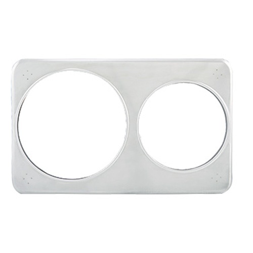 Winco ADP-608 Adapter Plate 21W x 13D Stainless Steel Fits 4qt and 7qt Insets
