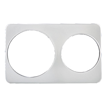 Winco ADP-810 Adapter Plate 21W x 13D Fits 7 qt and 11 qt Insets Stainless Steel
