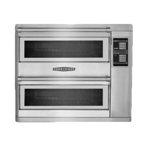TurboChef HHD-9500-801 Double Batch Oven Electric 1-Phase Ventless Countertop Stackable 16 Inch Pizza Capacity