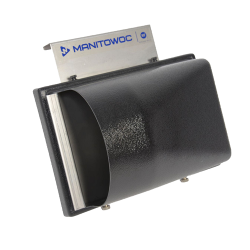 Manitowoc K00461 External Scoop Holder Wall or Bin Mount Metal Frame with Plastic Shield NSF