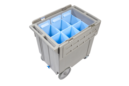 Manitowoc K00502 Replacement NSF Ice Cart for LBCS1360 Holds 207 lbs of Ice