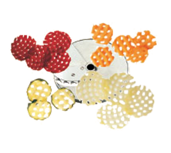 Robot Coupe 28177W Waffle Gaufrette Disc 4mm Cut Like A Waffle French Fry