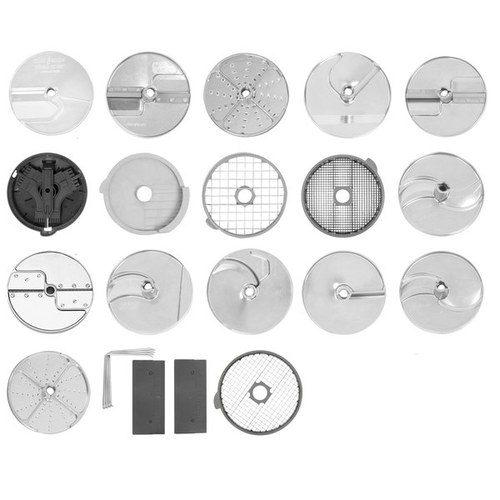 Robot Coupe LP16DISCW 16 Disc Package Slicing Grating French Fry Dicing Julienne Kits and Cleaning Tools
