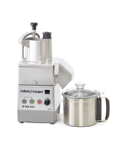 Robot Coupe R702VV Combination Food Processor 75L Stainless Steel Bowl Continuous Feed Variable Speeds 2HP