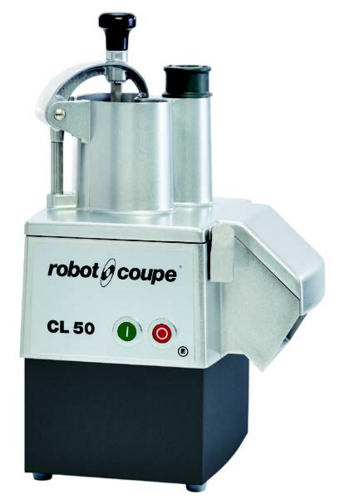 Robot Coupe CL50E NODISC Commercial Food Processor with Vegetable Prep Attachment Induction Motor 120V