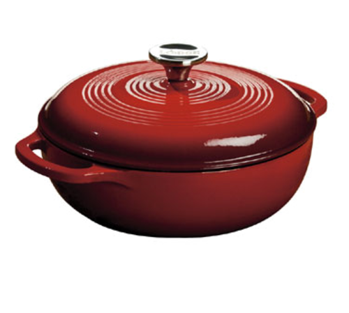 Lodge Cast Iron EC3D43 Cast Iron Dutch Oven