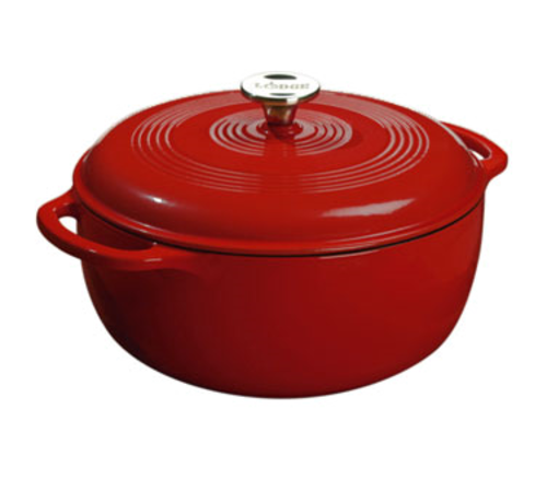 Lodge Cast Iron EC6D43 Cast Iron Dutch Oven
