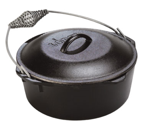 Lodge Cast Iron L10DO3 Cast Iron Dutch Oven