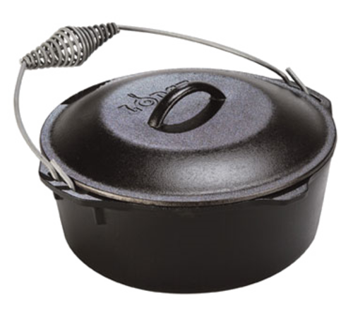 Lodge Cast Iron L8DO3 Cast Iron Dutch Oven