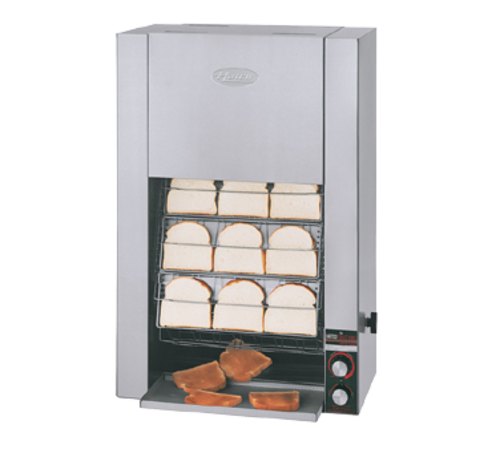Hatco TK-100-240 Toast King Conveyor Toaster Vertical Countertop Design 960 Units Hour Stainless Steel NSF UL CSA
