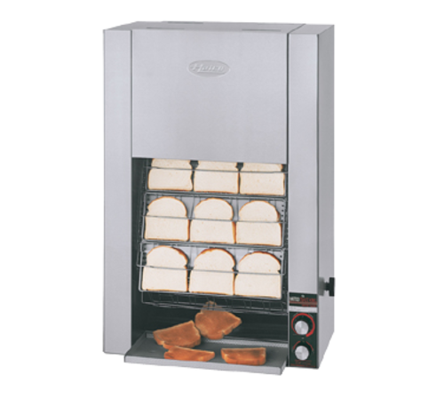 Hatco TK-100 Toast King Conveyor Toaster Vertical Countertop Bread Bun Toaster 960 Units Hour Capacity