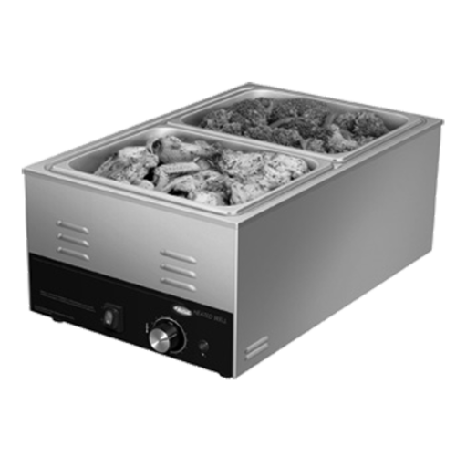 Hatco HW-FUL Food Warmer Electric Countertop 1/1 Pan Capacity Wet Dry Operation Thermostatic Controls Stainless Steel 1200W 120V