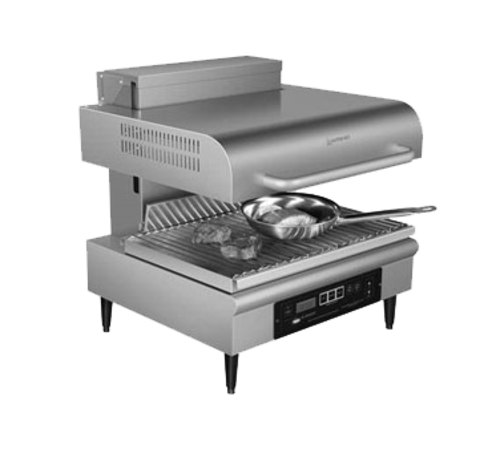 Hatco SAL-1-208 Salamander Electric Countertop 22-3/4 Inch Flat Touch Control Panel with Adjustable Hood