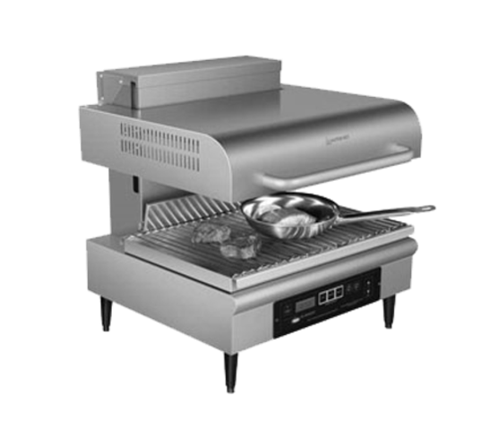 Hatco SAL-1-240 Salamander Countertop Electric 22-3/4 Inch Flat Touch Control Panel with Adjustable Hood