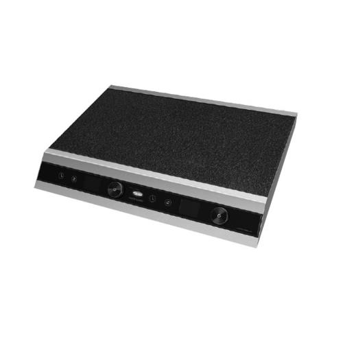 Hatco IRNGPC2S36650 Rapide Cuisine Induction Range Countertop Dual Burner Digital Controls with TFT Display