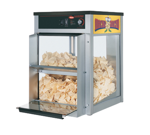 Hatco FDWD-1-MN Macho Nacho Chip Warmer Front Loading 25 lbs Capacity Stainless Steel Display Light Made in USA