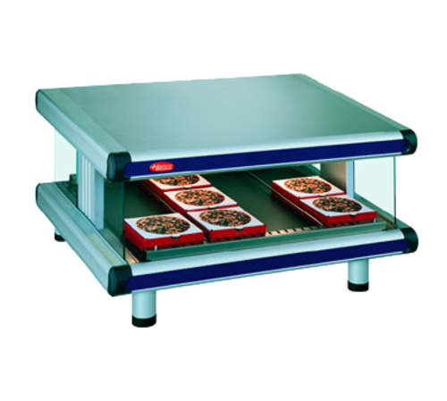 Hatco GR2SDS-48 Glo-Ray Designer Slant Display Warmer Countertop with Adjustable Thermostat and Infrared Heat