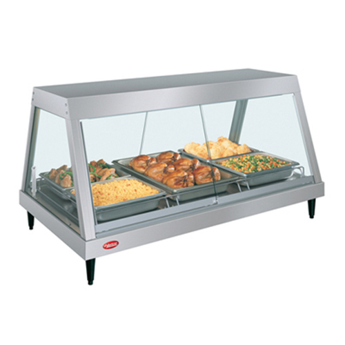 Hatco GRHD-3P Glo-Ray Heated Display Case Countertop See-Thru Design 3 Pan Single Shelf Infrared Heat Made in USA