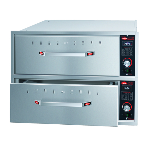 Hatco HDW-2B Warming Drawer Unit Built-in Two Drawers Stainless Steel Construction Thermostatic Controls NSF cULus Made in USA