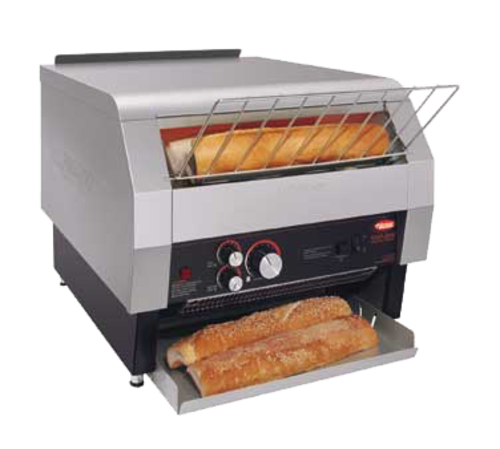 Hatco TQ-1800BA Toast-Qwik Conveyor Toaster Countertop Bun Bagel Toaster 30 Slices Capacity 2 Inch Opening Height