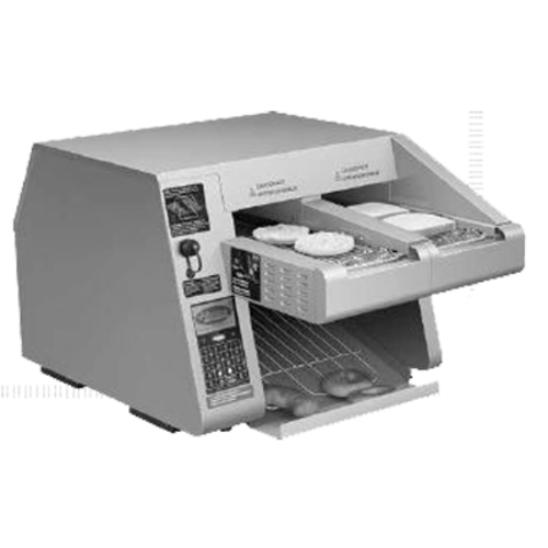 Hatco ITQ-1750-2C Toast-Qwik Conveyor Toaster Double Conveyor 30 Pieces Per Min Programmable Controls ColorGuard System