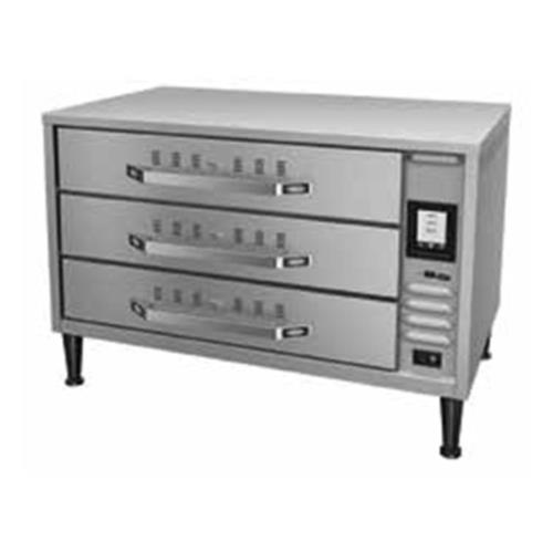 Hatco HDW-1.5R2 Warming Split Drawer Unit Free Standing Three Drawers Stainless Steel Thermostatic Controls NSF cULus