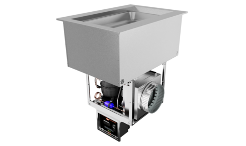 Hatco CWBP-1 Drop-In Refrigerated Well 1 Pan Top Mount Electronic Temperature Control R-290 1/5 HP Made in USA