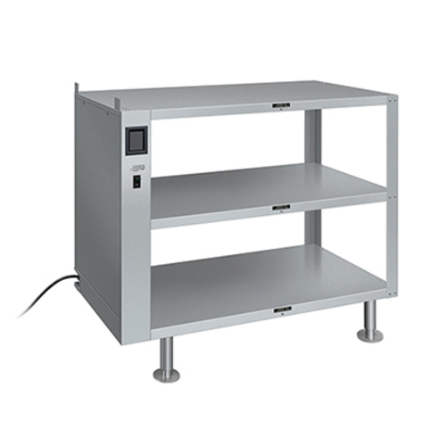 Hatco GRS2G-3920-3 Glo-Ray 2-Go Heated Holding Shelves 39x20 Stainless Steel Touchscreen Controls 3-Tier Design
