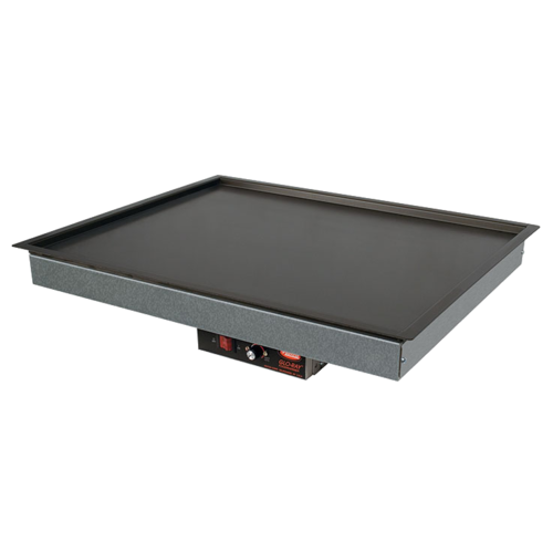 Hatco GRSB-48-O Glo-Ray Drop In Heated Shelf 49-1/2 x 31-1/2 Hardcoat Aluminum Top with Thermostat and Switch