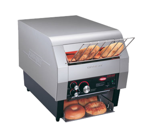 Hatco TQ-400BA Toast-Qwik Conveyor Toaster Horizontal Countertop Design Bagel Bun Toaster 6 Slice Capacity