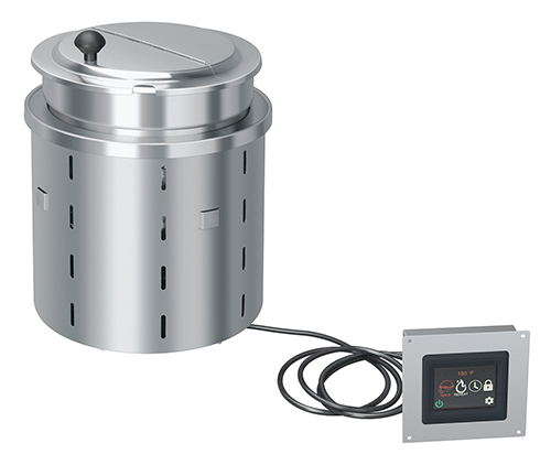 Hatco SWB-11QT Built-in Dry Soup Warmer Countertop 11 qt Pre-programmed with 4 Customizable Presets 675 Watts 120V