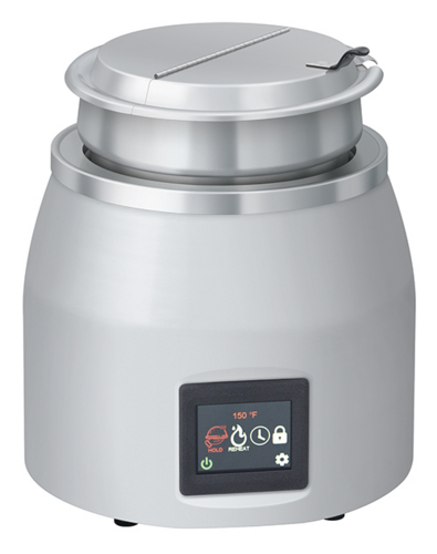 Hatco SWC-7QT Dry Soup Warmer Countertop 7 Quart Pre-programmed with 4 Customizable Presets 425 Watts 120V