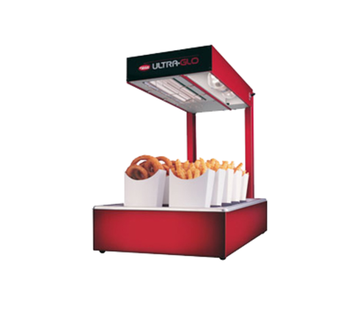Hatco UGFFL-120-T Ultra-Glo Portable French Fry Warmer Countertop 12-3/8in Ceramic Heater Complete Station with Light