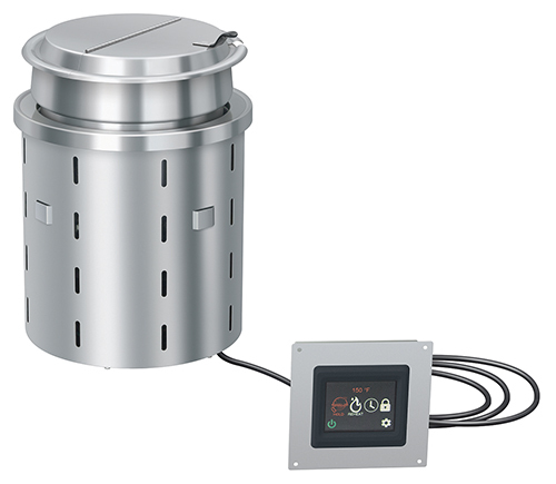 Hatco SWB-7QT Built-in Dry Soup Warmer Countertop 7 qt Pre-programmed with 4 Customizable Presets 425 Watts 120V