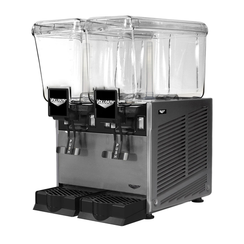 Vollrath VBBD2-37-F Pre-Mix Refrigerated Beverage Dispenser 2 Bowls