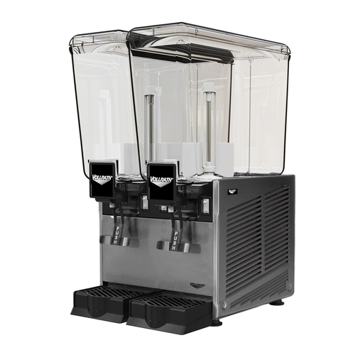 Vollrath VBBE2-37-S Pre-Mix Refrigerated Beverage Dispenser 5.3 Gallon