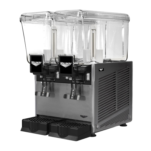 Vollrath VBBD2-37-S Pre-Mix Refrigerated Beverage Dispenser 3.2 Gallon