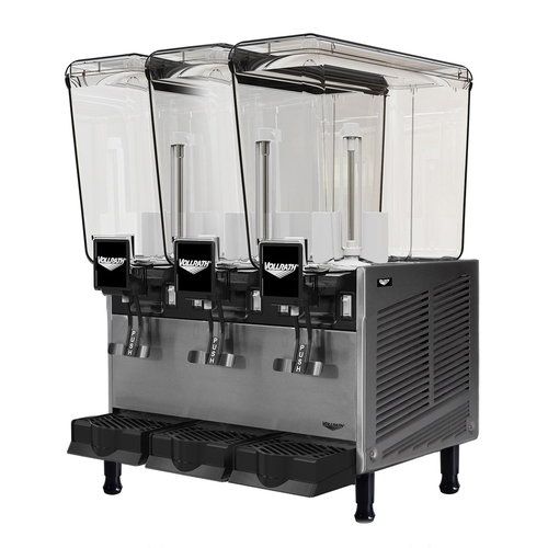 Vollrath VBBE3-37-S Pre-Mix Refrigerated Beverage Dispenser 3 Bowls