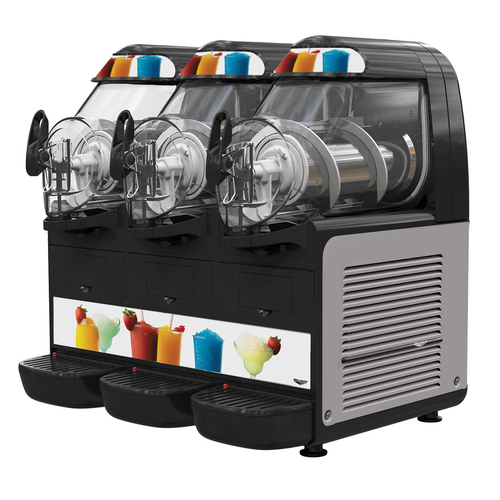 Vollrath VCBA168-37 Frozen Beverage Granita Machine Countertop 3 Bowls