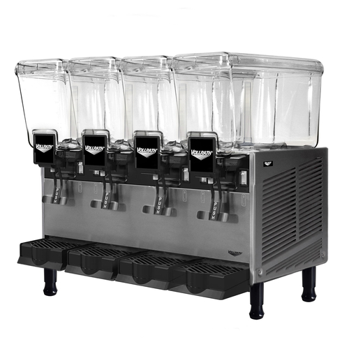 Vollrath VBBD4-37-F Pre-Mix Refrigerated Beverage Dispenser 4 Bowls