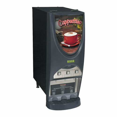BUNN 38600.0050 iMIX-3 Hot Beverage Dispenser with 3 Hoppers and High Speed