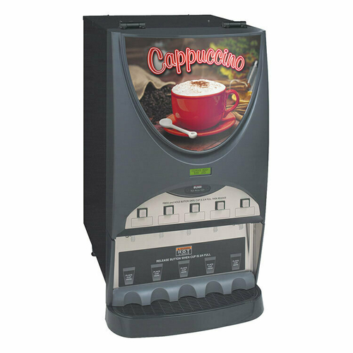 BUNN 38100.0050 iMIX-5S Silver Series Dispenser High Capacity Coffee Machine