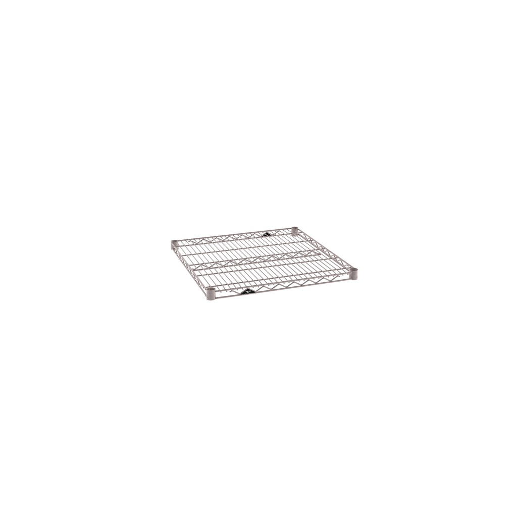 Metro Super Erecta 2424NK4 Industrial Wire Shelf, Metroseal Gray Epoxy, 24" x 24"