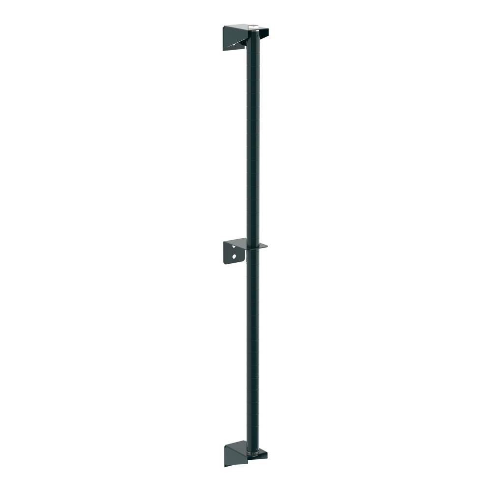 Metro 33PDFK3 Super Erecta Wall Mount Post, Metroseal Green Epoxy, 33" H